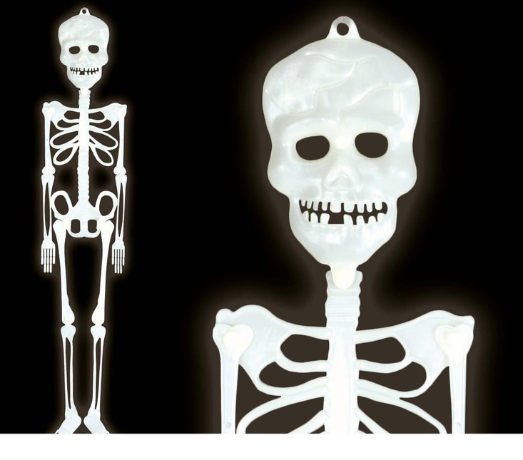 Halloween Pop Skelet Glow In The Dark 75cm - Partywinkel - 8434077198667