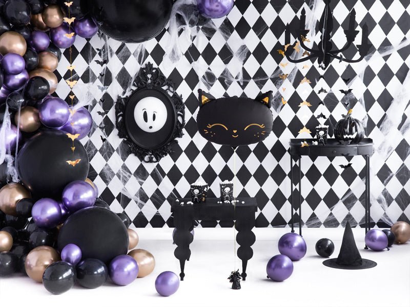 Halloween Popcorn Bakjes 12,5cm 6st van Partydeco koop je bij Partywinkel