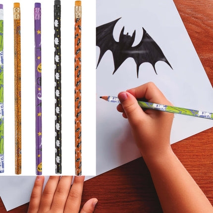 Halloween Potloden 18,5cm 12st van Fiestas Guirca koop je bij Partywinkel