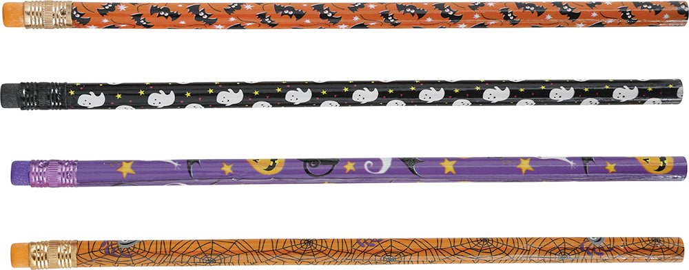 Halloween Potloden 18,5cm 12st van Fiestas Guirca koop je bij Partywinkel