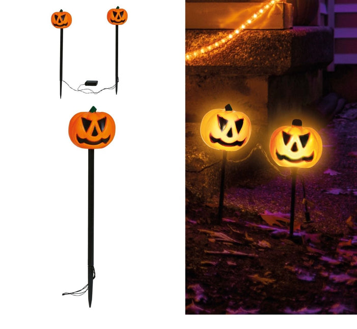 Halloween Priklamp 2st - Partywinkel - 8434077249901