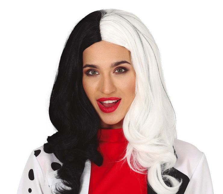 Halloween Pruik Cruella van Fiestas Guirca koop je bij Partywinkel