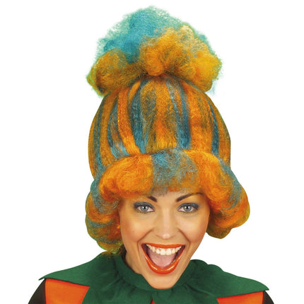 Halloween Pruik Pompoen van Widmann koop je bij Partywinkel