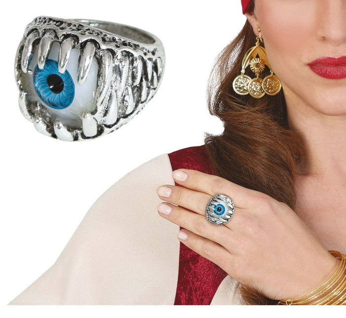 Halloween Ring Oog - Partywinkel - 8434077268179