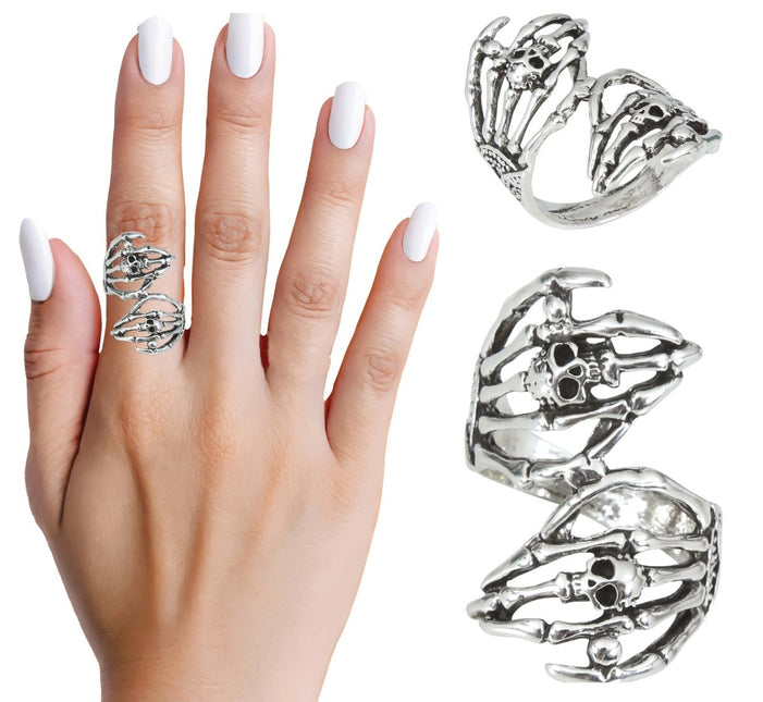 Halloween Ring Skelet van Fiestas Guirca koop je bij Partywinkel