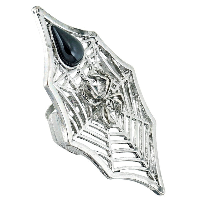 Halloween Ring Spinnenweb van Widmann koop je bij Partywinkel