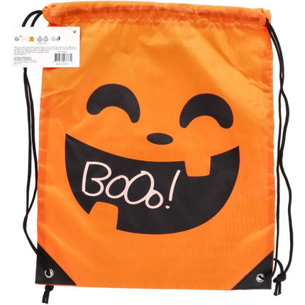 Halloween Rugtas met trekkoord Halloween BoOo! 39cm van Folat koop je bij Partywinkel