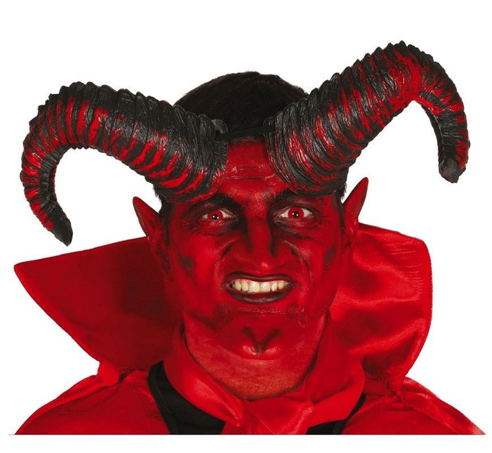 Halloween Satanhoorns 20cm van Fiestas Guirca koop je bij Partywinkel