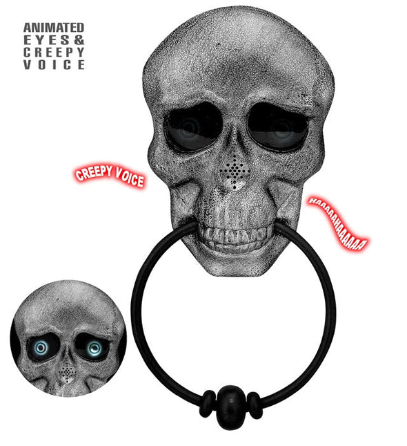 Halloween Schedel Deurklopper van Widmann koop je bij Partywinkel