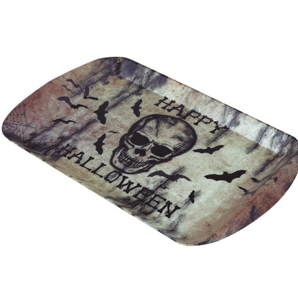 Halloween Schedel Dienblad 39cm van Fiestas Guirca koop je bij Partywinkel