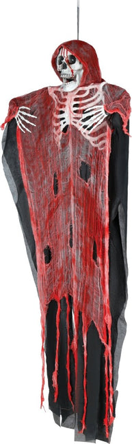 Halloween Skelet Licht, Geluid En Beweging 1,75m van Fiestas Guirca koop je bij Partywinkel