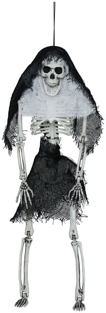 Halloween Skelet Met Capuchon 45cm van Fiestas Guirca koop je bij Partywinkel