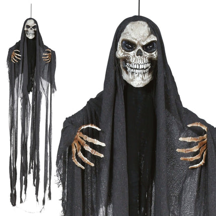 Halloween Skelet Met Licht En Geluid 2,1m van Fiestas Guirca koop je bij Partywinkel