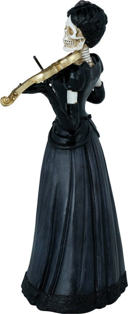 Halloween Skelet Vrouw Met Viool 26cm van Fiestas Guirca koop je bij Partywinkel