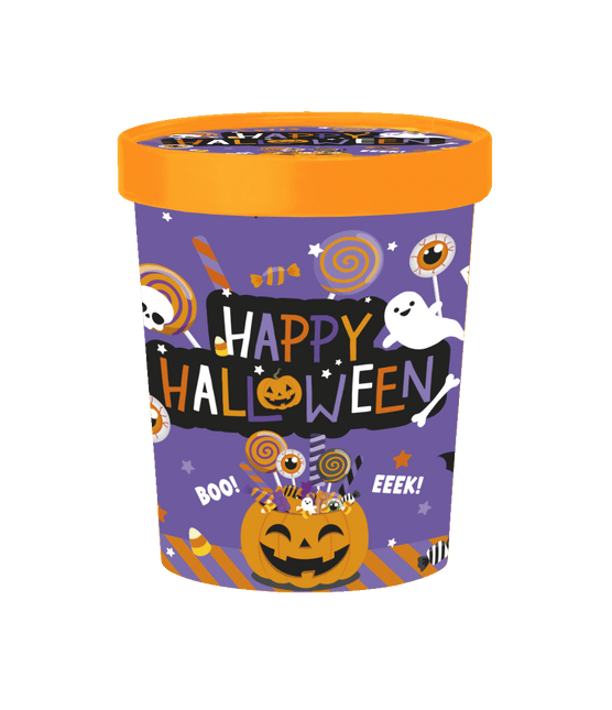 Halloween Snoepbakje Happy Halloween 12cm - Partywinkel - 8716764244957