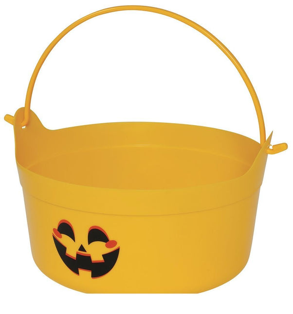 Halloween Snoepbakje Oranje Pompoen 24cm - Partywinkel - 8434077264928