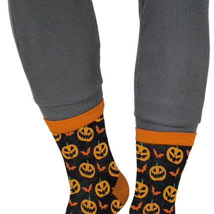 Halloween Sokken Pompoen van Fiestas Guirca koop je bij Partywinkel