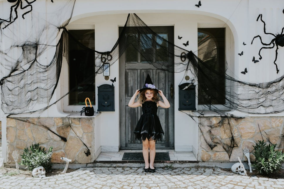 Halloween Spinnenweb Zwart - Partywinkel - 5904555044760