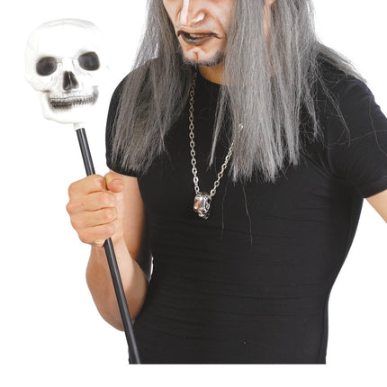 Halloween Staf Schedel 60cm van Fiestas Guirca koop je bij Partywinkel