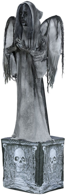 Halloween Standbeeld Engel Met Licht En Geluid 1,7m - Partywinkel - 8434077248515
