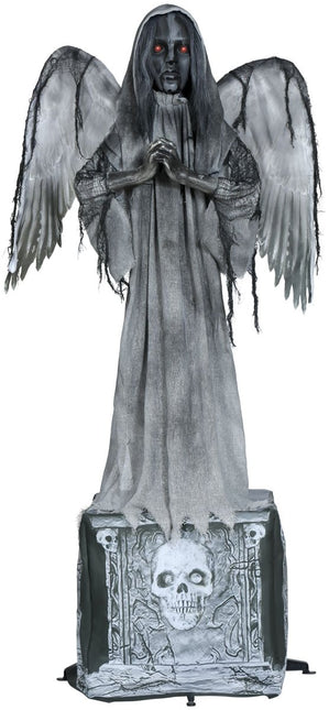 Halloween Standbeeld Engel Met Licht En Geluid 1,7m - Partywinkel - 8434077248515