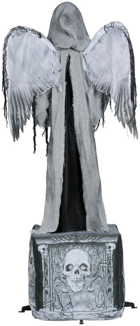 Halloween Standbeeld Engel Met Licht En Geluid 1,7m - Partywinkel - 8434077248515