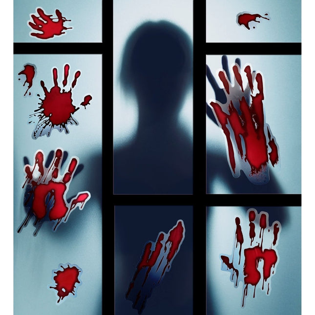 Halloween Stickers Bloederige Handen van Widmann koop je bij Partywinkel