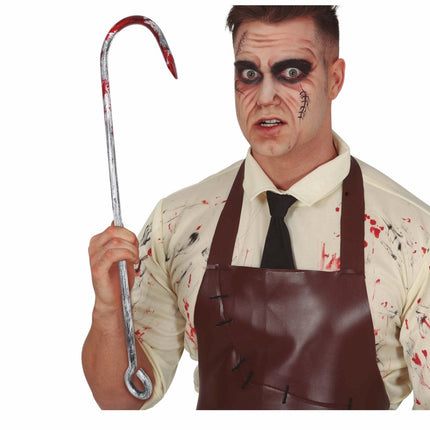 Halloween Tafeldecoratie Bloederige Haak van Fiestas Guirca koop je bij Partywinkel