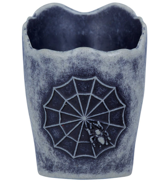 Halloween Tafeldecoratie Schedel Kaars 6cm van Fiestas Guirca koop je bij Partywinkel