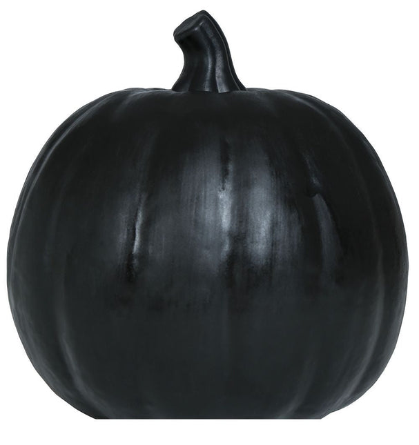 Halloween Tafeldecoratie Zwart Pompoen Met Licht 16cm - Partywinkel - 8434077249710