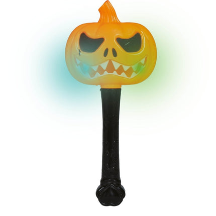 Halloween Toverstaf Pompoen 22cm - Partywinkel - 8434077190678