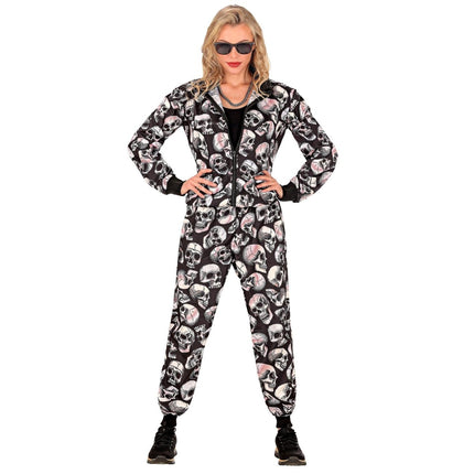 Halloween Trainingspak Fout Schedels van Widmann koop je bij Partywinkel