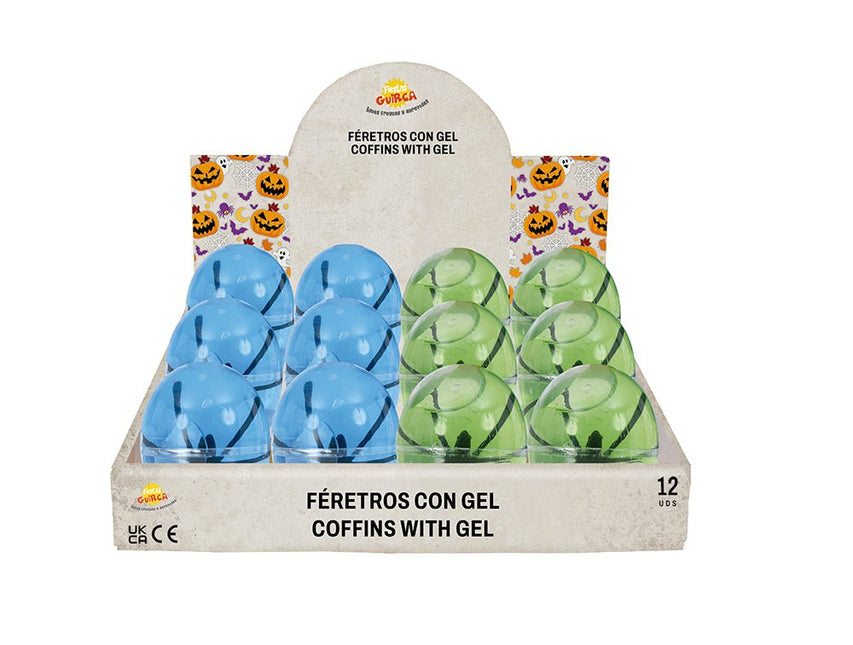 Halloween Uitdeelcadeautjes Eieren Met Spin 6cm 12st van Fiestas Guirca koop je bij Partywinkel