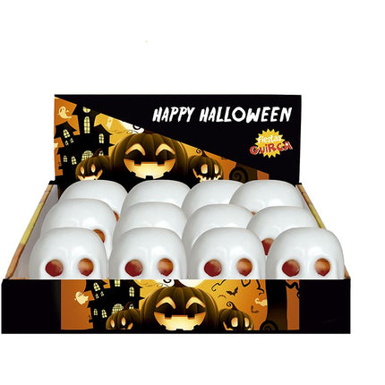 Halloween Uitdeelcadeautjes Hersenen Met Wormen 8cm 12st - Partywinkel - 8434077190838
