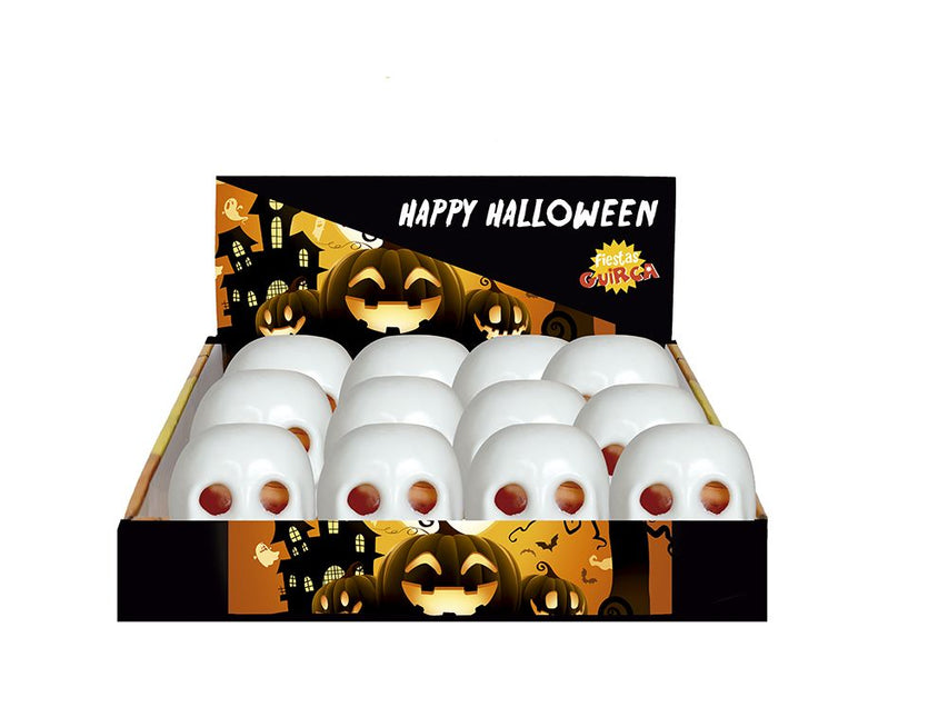 Halloween Uitdeelcadeautjes Hersenen Met Wormen 8cm 12st - Partywinkel - 8434077190838