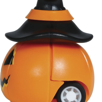 Halloween Uitdeelcadeautjes Pompoen Met Wiel 6cm 12st - Partywinkel - 8434077269480