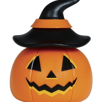 Halloween Uitdeelcadeautjes Pompoen Met Wiel 6cm 12st - Partywinkel - 8434077269480