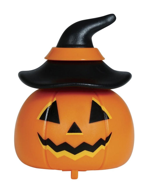 Halloween Uitdeelcadeautjes Pompoen Met Wiel 6cm 12st - Partywinkel - 8434077269480