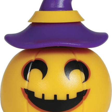 Halloween Uitdeelcadeautjes Pompoen Met Wiel 6cm 12st - Partywinkel - 8434077269480