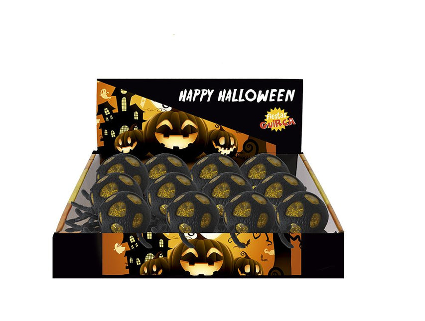 Halloween Uitdeelcadeautjes Spinnen 12st - Partywinkel - 8434077190821