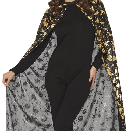 Halloween Verkleedset Dames Heks 2 delig - Partywinkel - 8434077190128