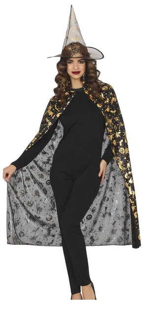 Halloween Verkleedset Dames Heks 2 delig - Partywinkel - 8434077190128