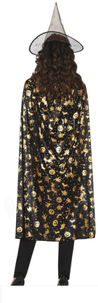 Halloween Verkleedset Dames Heks 2 delig - Partywinkel - 8434077190128