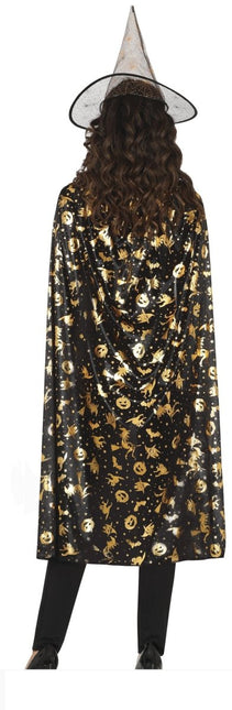 Halloween Verkleedset Dames Heks 2 delig - Partywinkel - 8434077190128