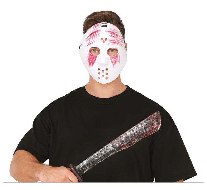 Halloween Verkleedset Masker Met Machet - Partywinkel - 8434077200575