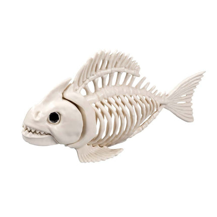 Halloween Vissenskelet 24cm van Boland koop je bij Partywinkel