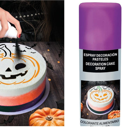 Halloween Voedingskleurstof Paars 100ml - Partywinkel - 8434077179659