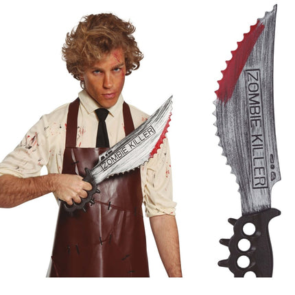Halloween Zombie Killer Mes 50cm van Fiestas Guirca koop je bij Partywinkel