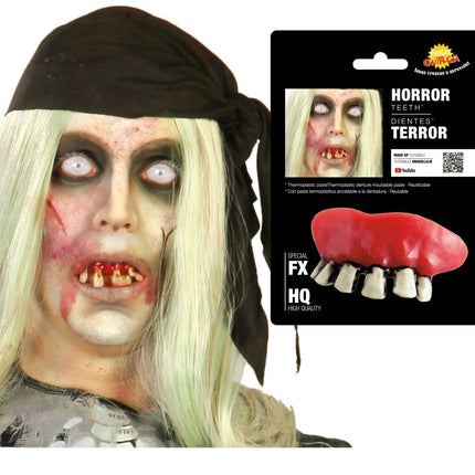 Halloween Zombie Tanden van Fiestas Guirca koop je bij Partywinkel