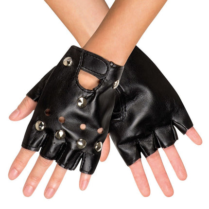 handschuhe lederimitat Handschuhe Kunstleder – Partywinkel